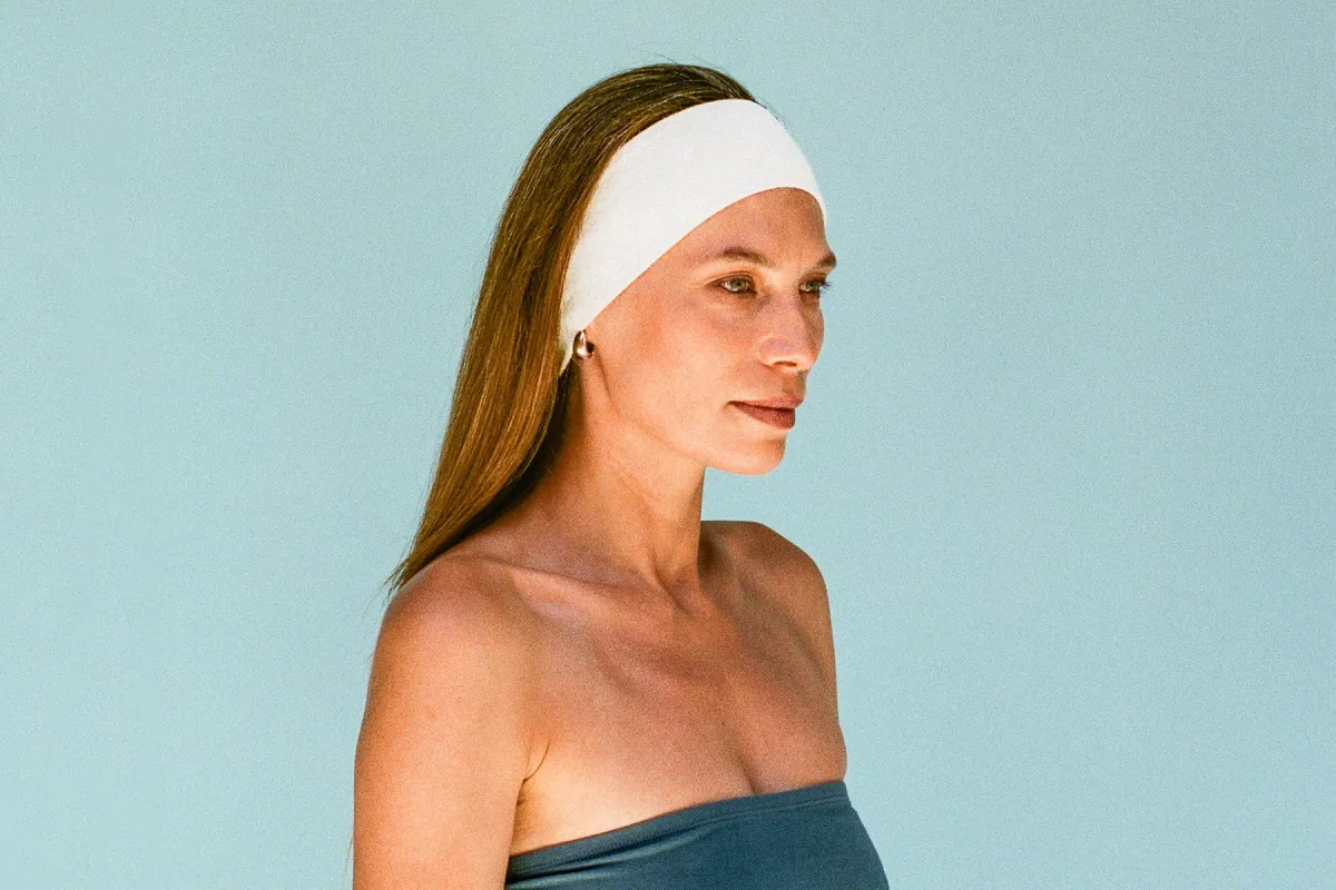 Stretch Headband - White sold by Gil Rodriguez