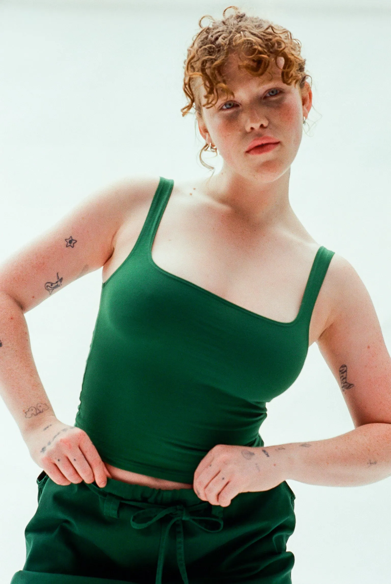 Matisse Scooped Tank - Emerald sold by Gil Rodriguez product image thumbnail 5