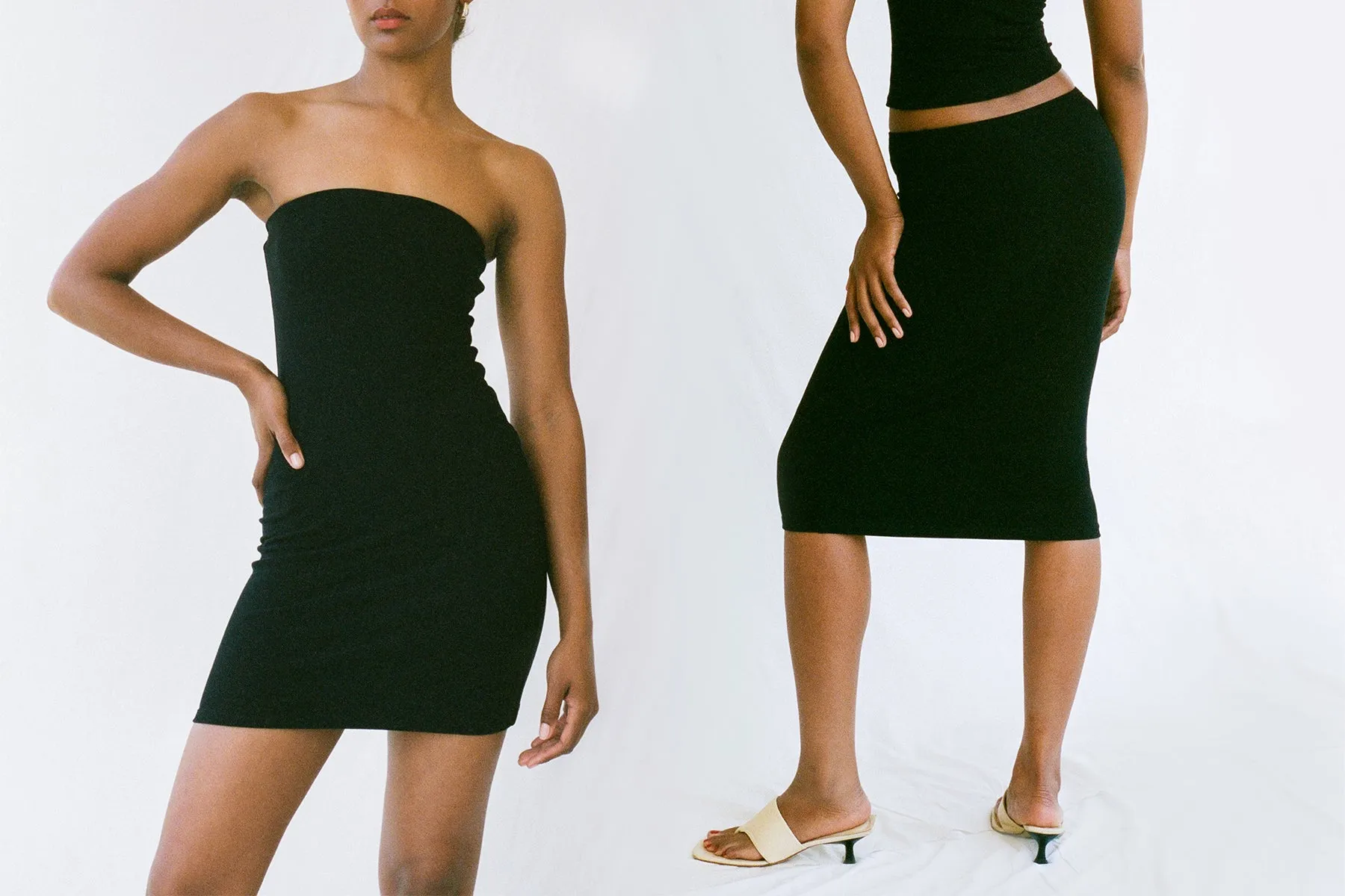 Tube Convertible Mini Dress - Black sold by Gil Rodriguez