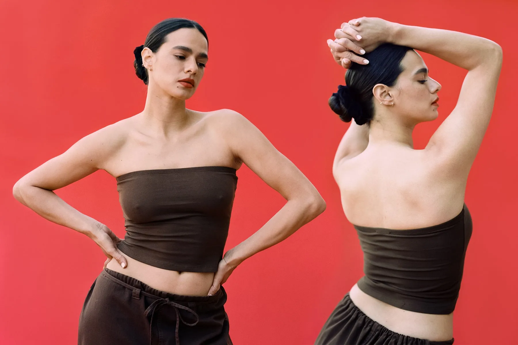 Tube Convertible Top - Chocolate sold by Gil Rodriguez