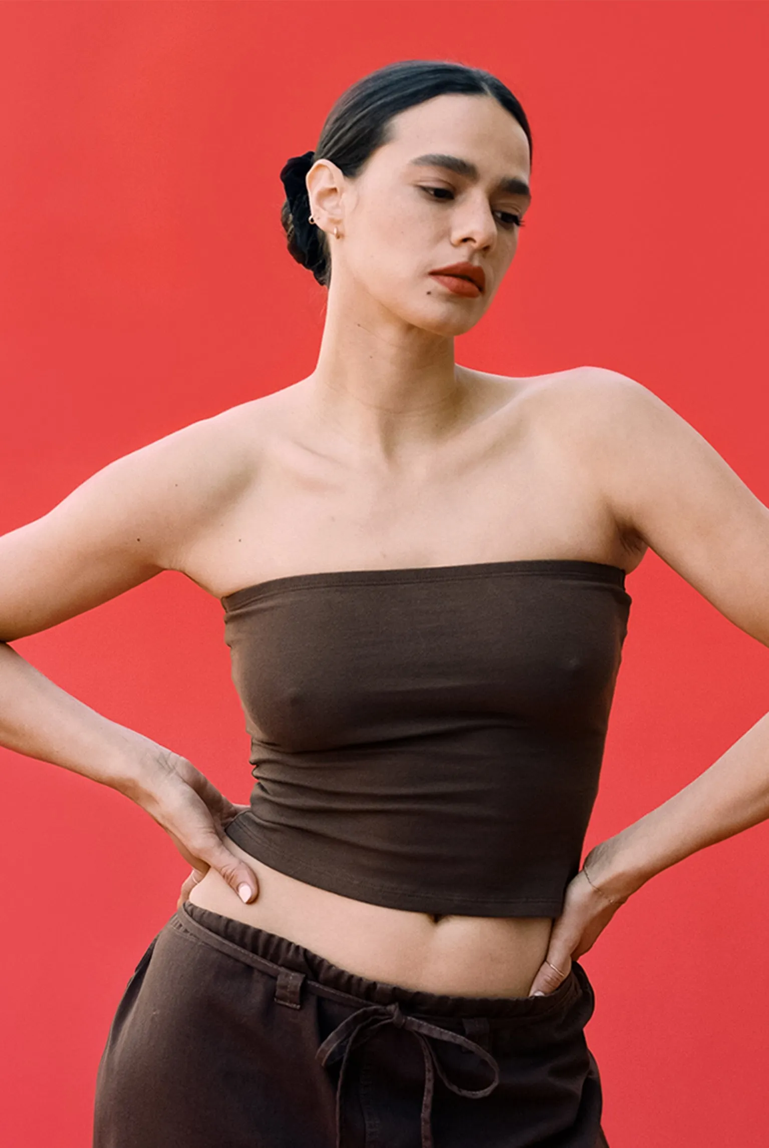 Tube Convertible Top - Chocolate sold by Gil Rodriguez product image thumbnail 4