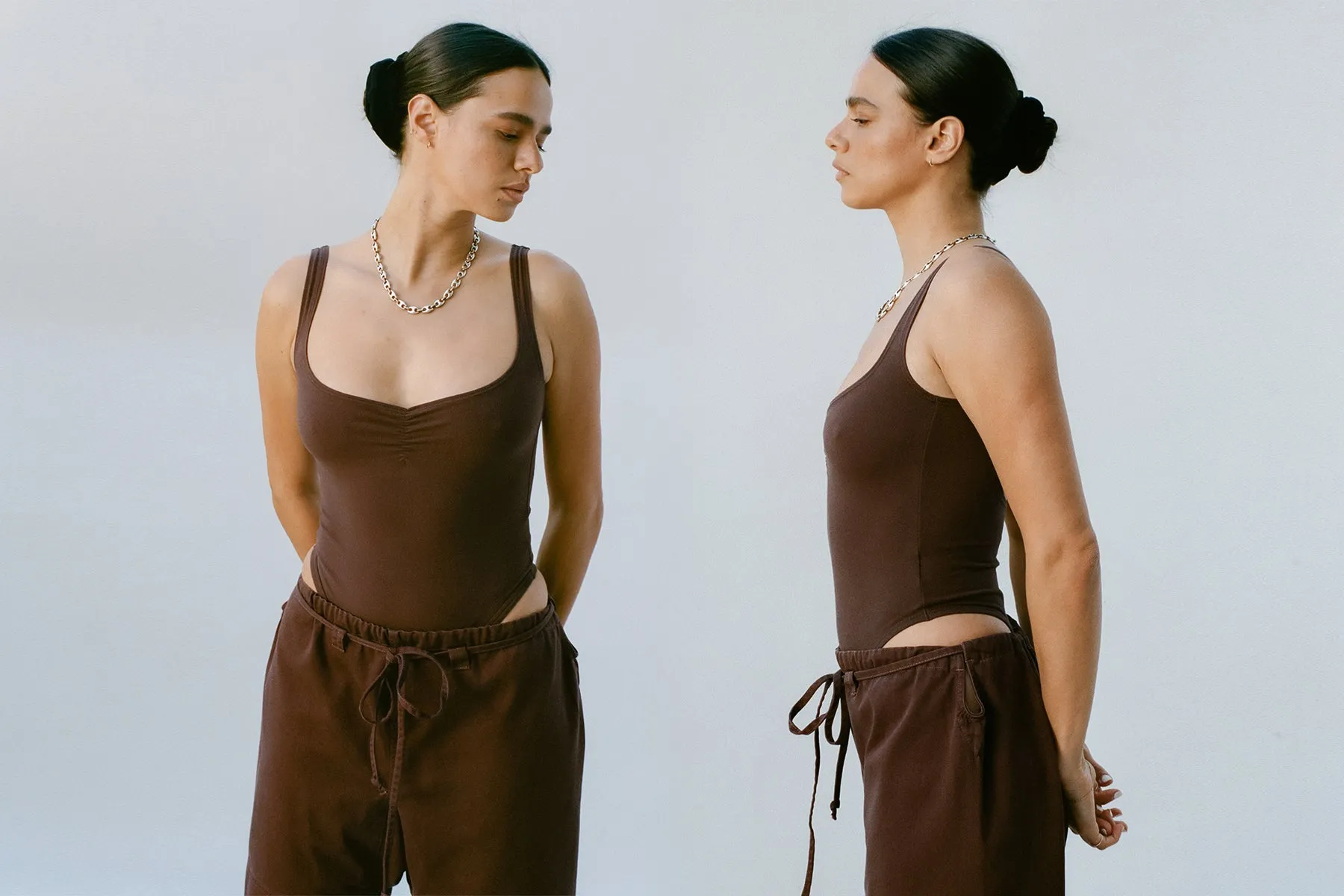 Corazon Bodysuit - Chocolate sold by Gil Rodriguez product image thumbnail 2