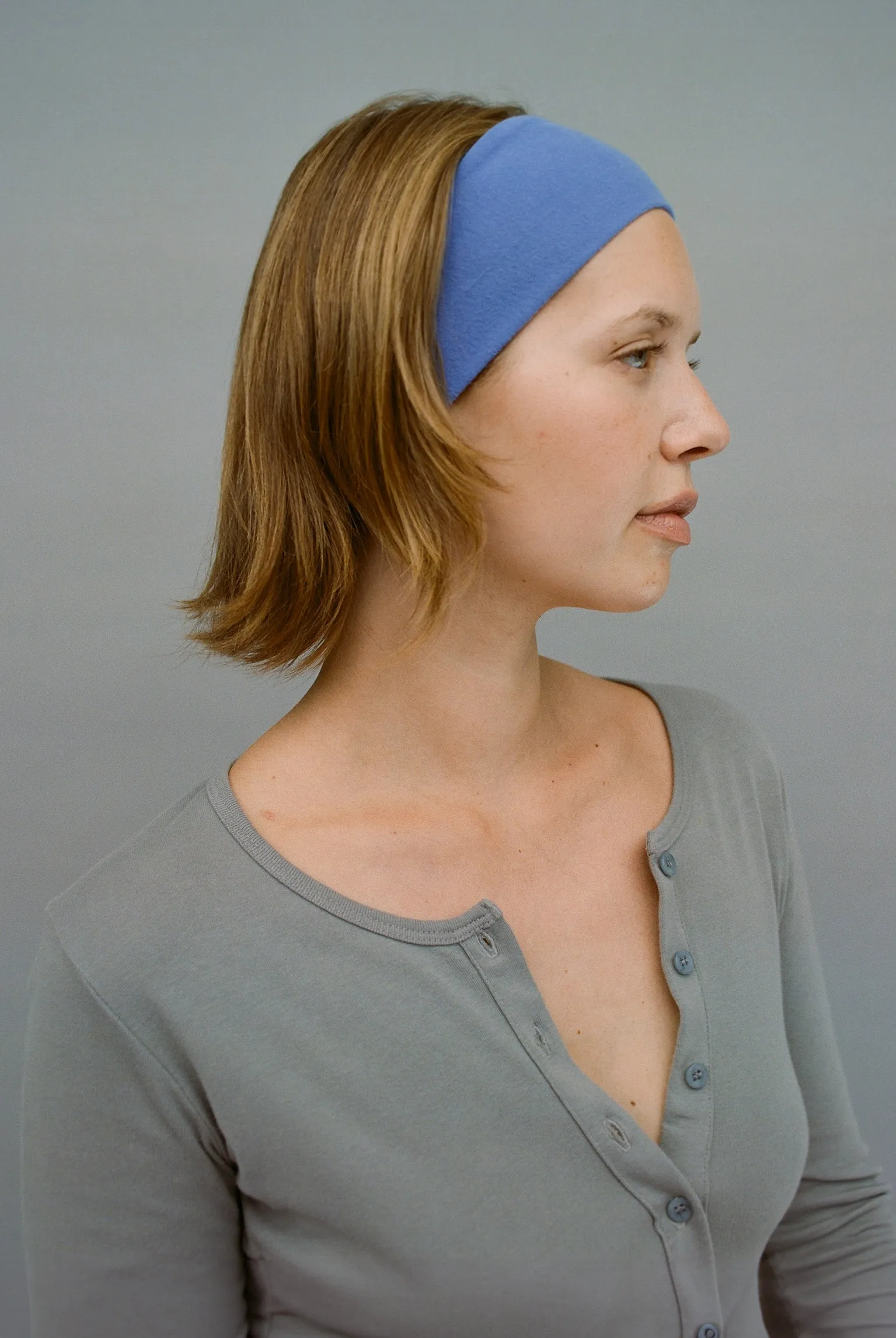 Stretch Headband -Violet Blue sold by Gil Rodriguez product image thumbnail 4