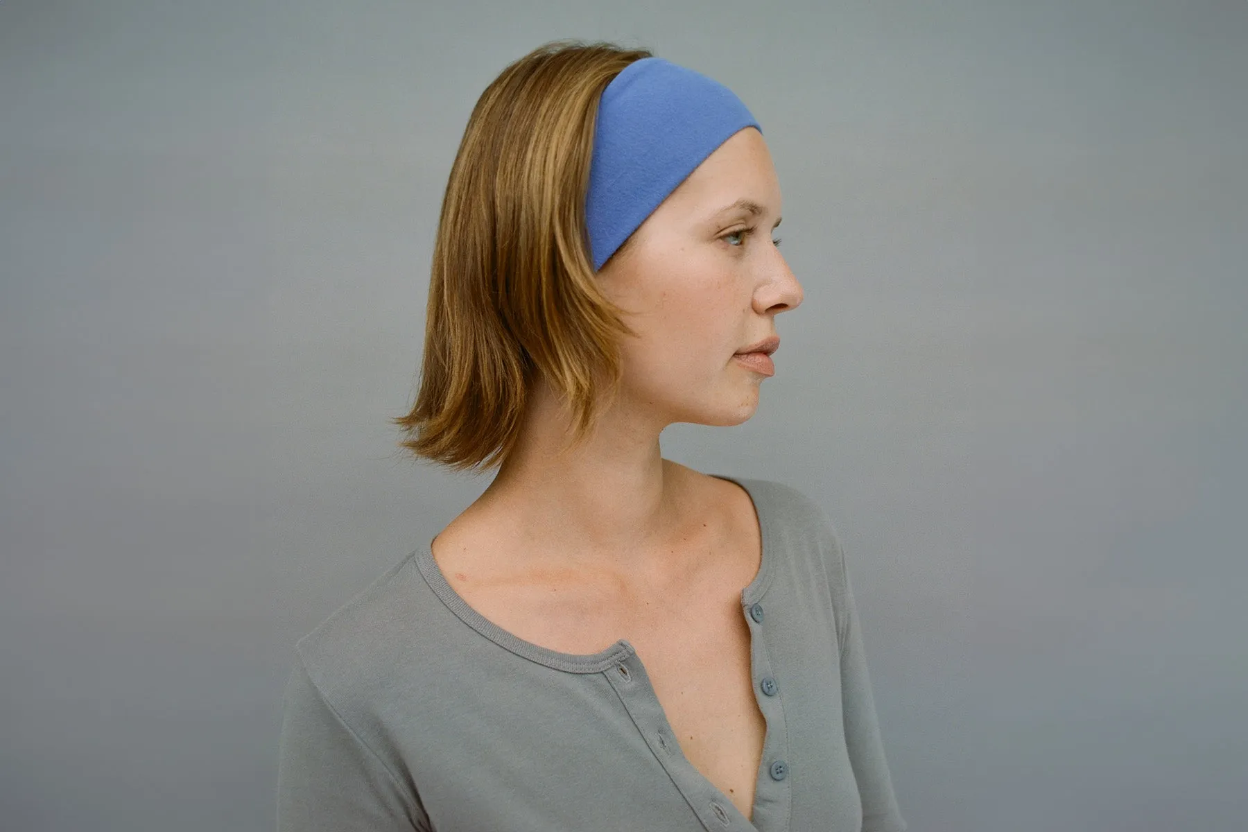 Stretch Headband -Violet Blue sold by Gil Rodriguez product image thumbnail 2