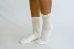 Organic Threads Crew Socks (3 Pack) - Cream sold by Gil Rodriguez