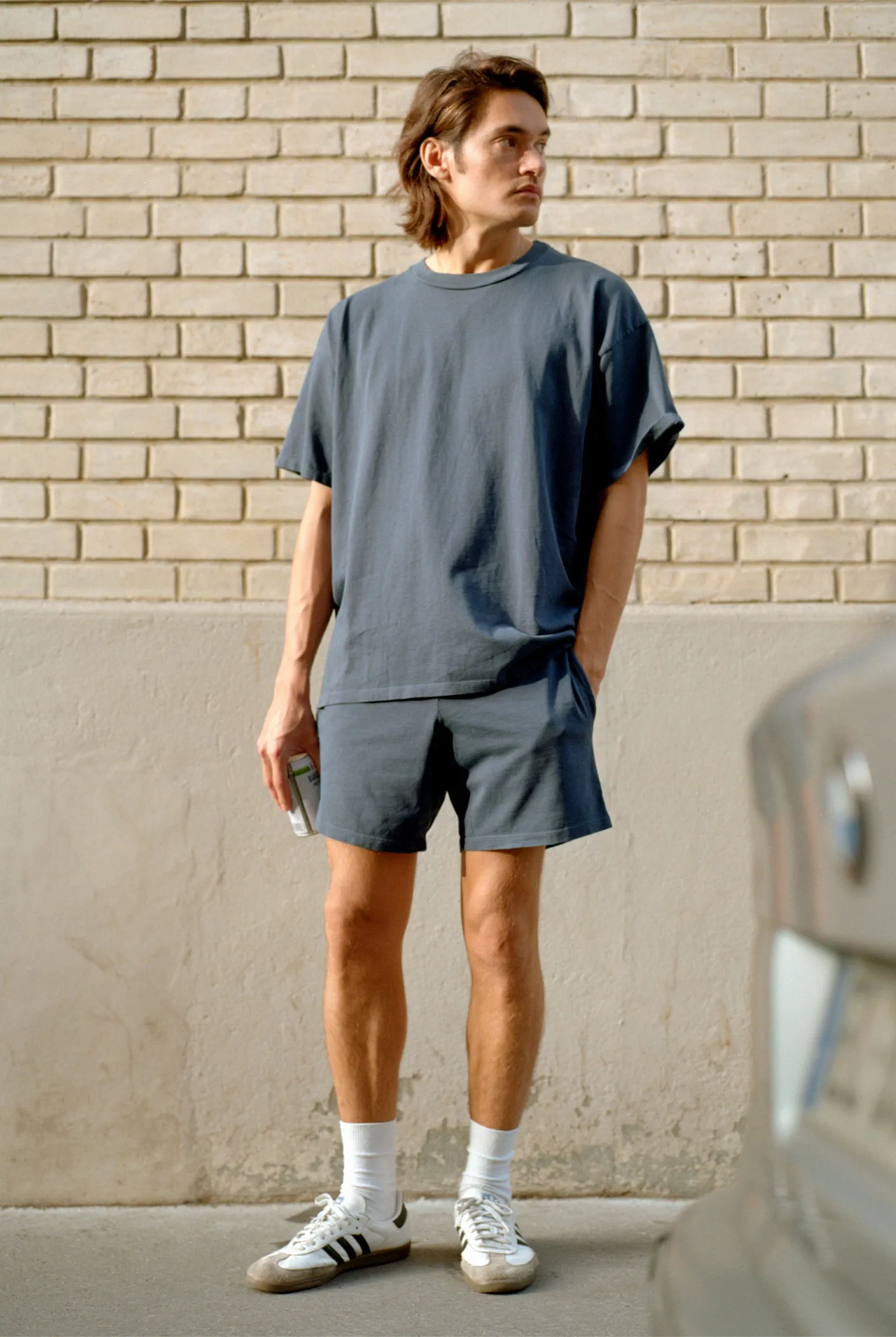 Dimi T-Shirt - Washed Navy sold by Gil Rodriguez product image thumbnail 4