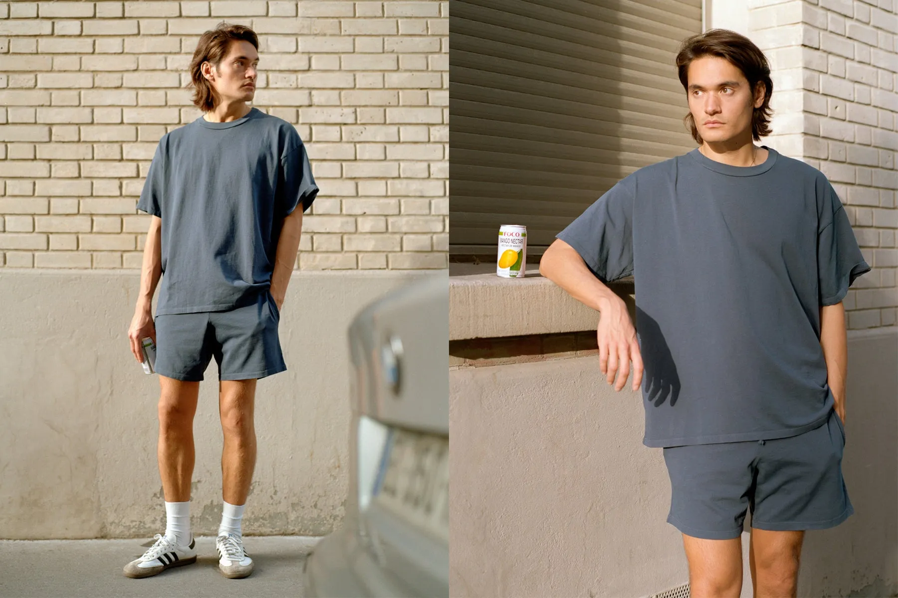 Dimi T-Shirt - Washed Navy sold by Gil Rodriguez