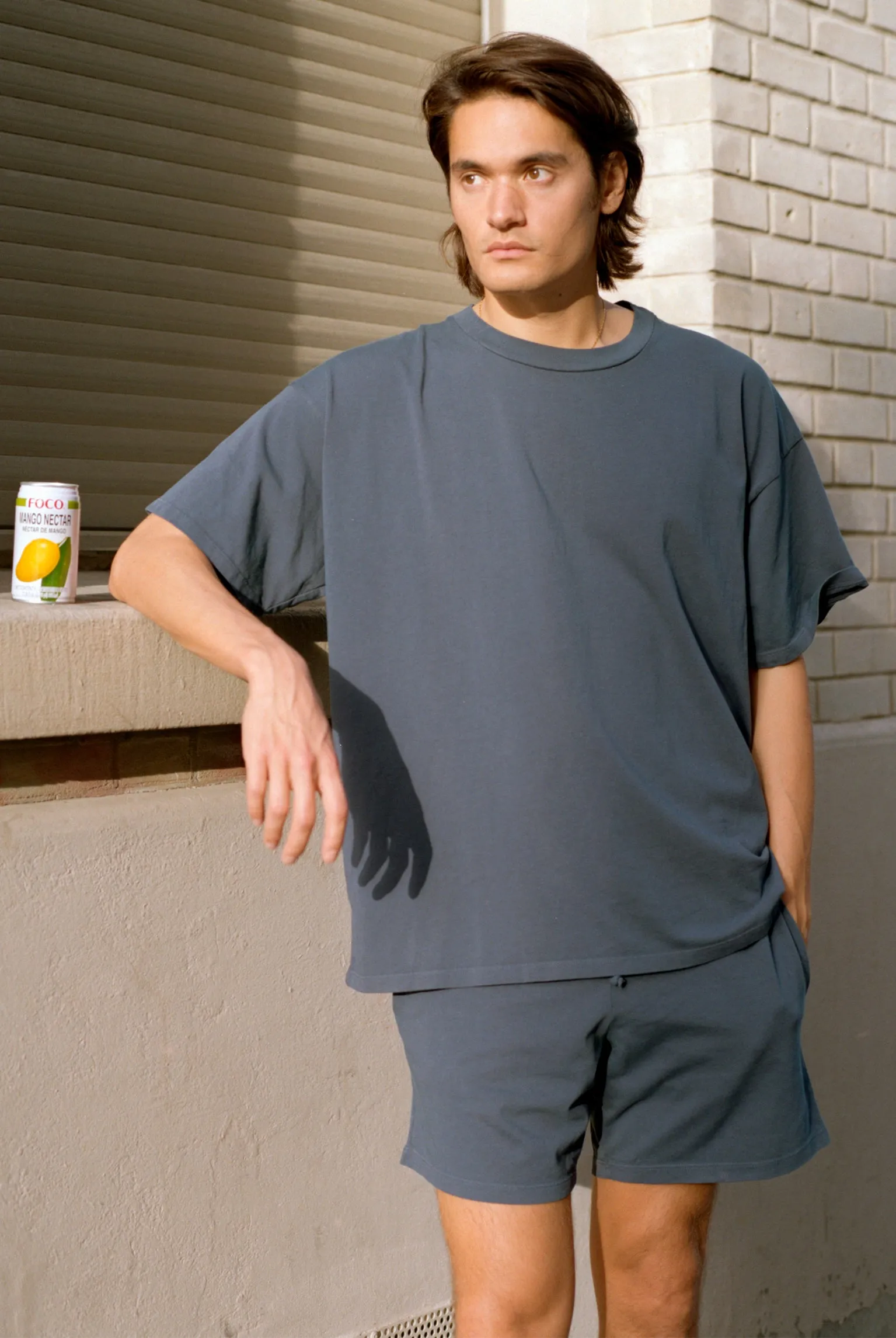 Dimi T-Shirt - Washed Navy sold by Gil Rodriguez product image thumbnail 5