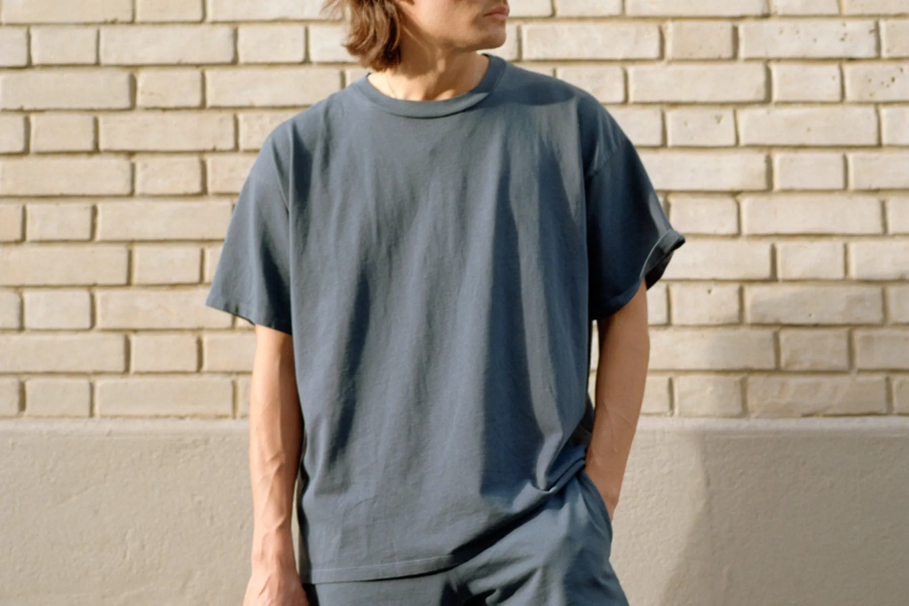 Dimi T-Shirt - Washed Navy sold by Gil Rodriguez product image thumbnail 2