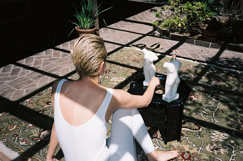 Via Olympia Unitard - White (2nd Quality) sold by Gil Rodriguez product image thumbnail 3