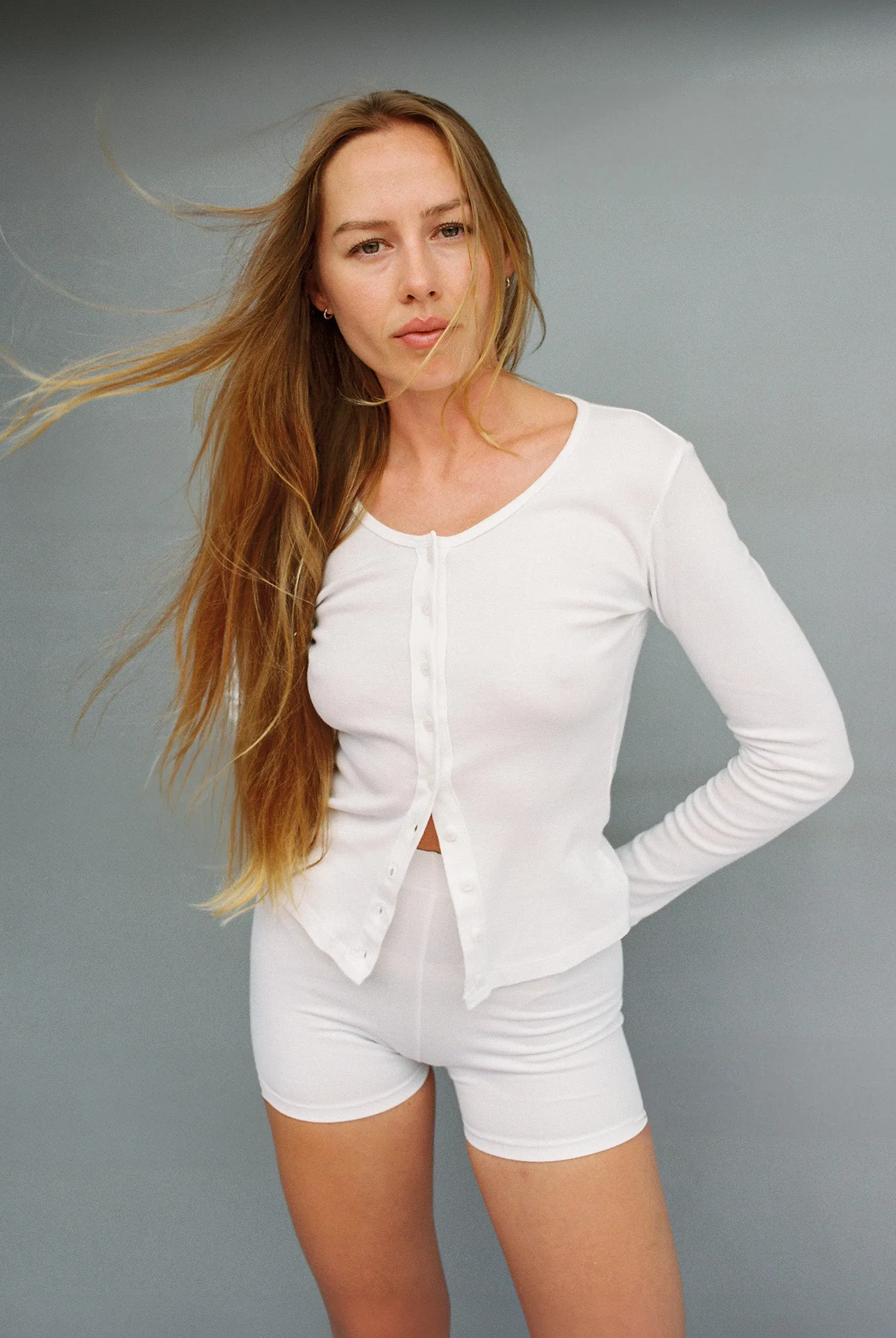 Sophie Cardigan - White (2nd Quality) sold by Gil Rodriguez product image thumbnail 5
