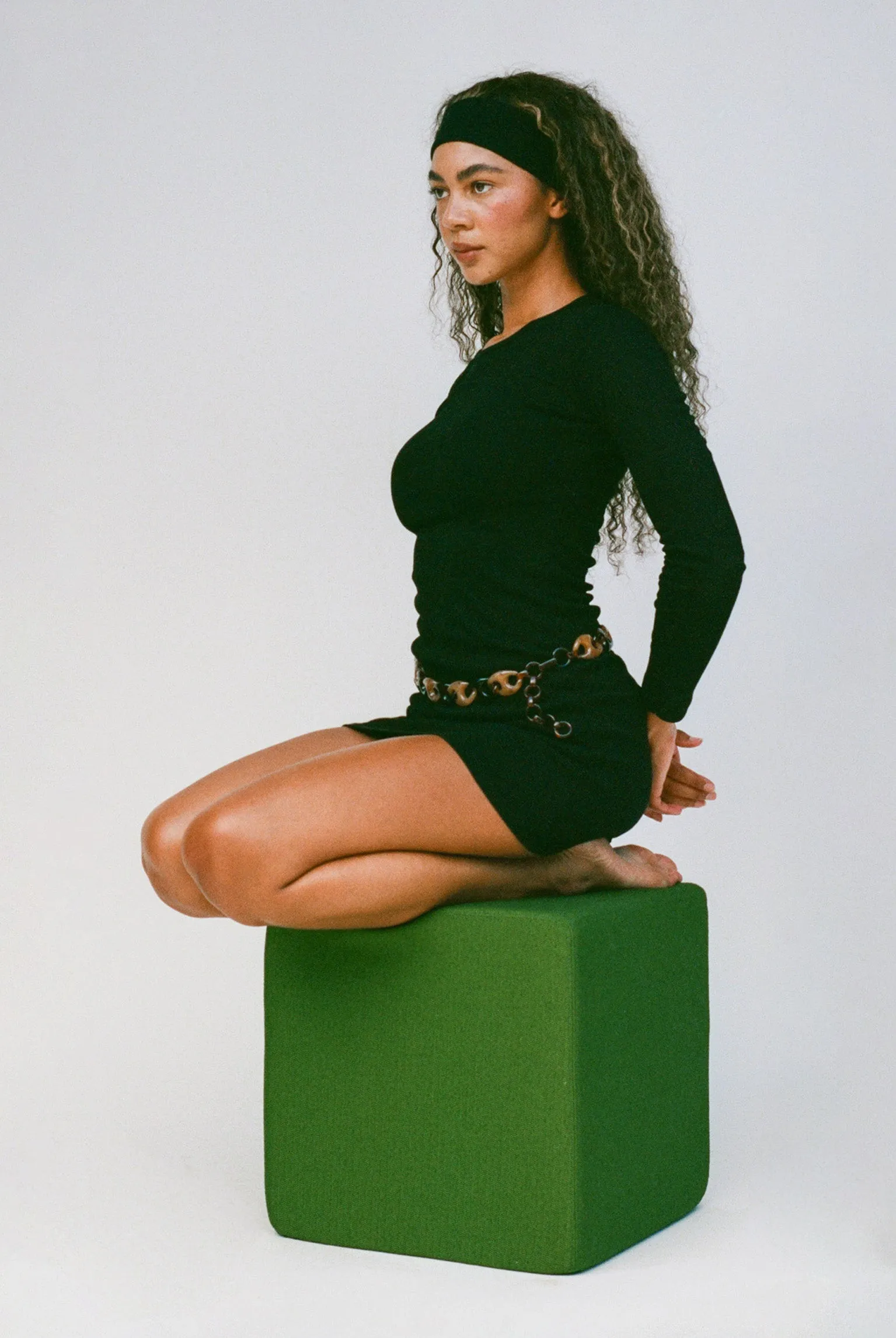 Long Sleeve Bellevue Mini Dress - Black (2nd Quality) sold by Gil Rodriguez product image thumbnail 5