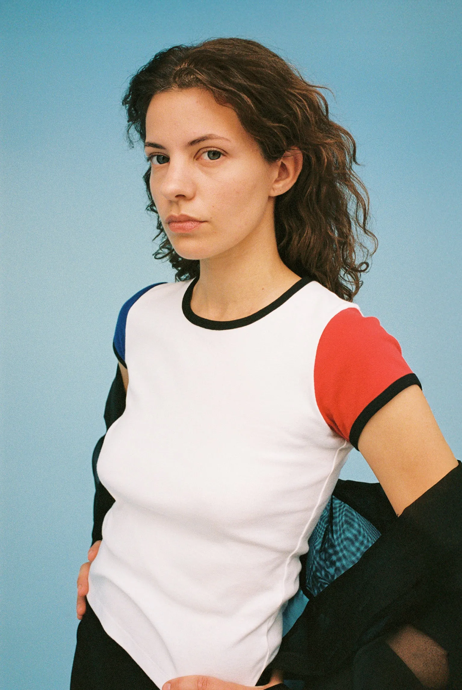 Color Block Bellevue Tee - Mondrian sold by Gil Rodriguez product image thumbnail 3