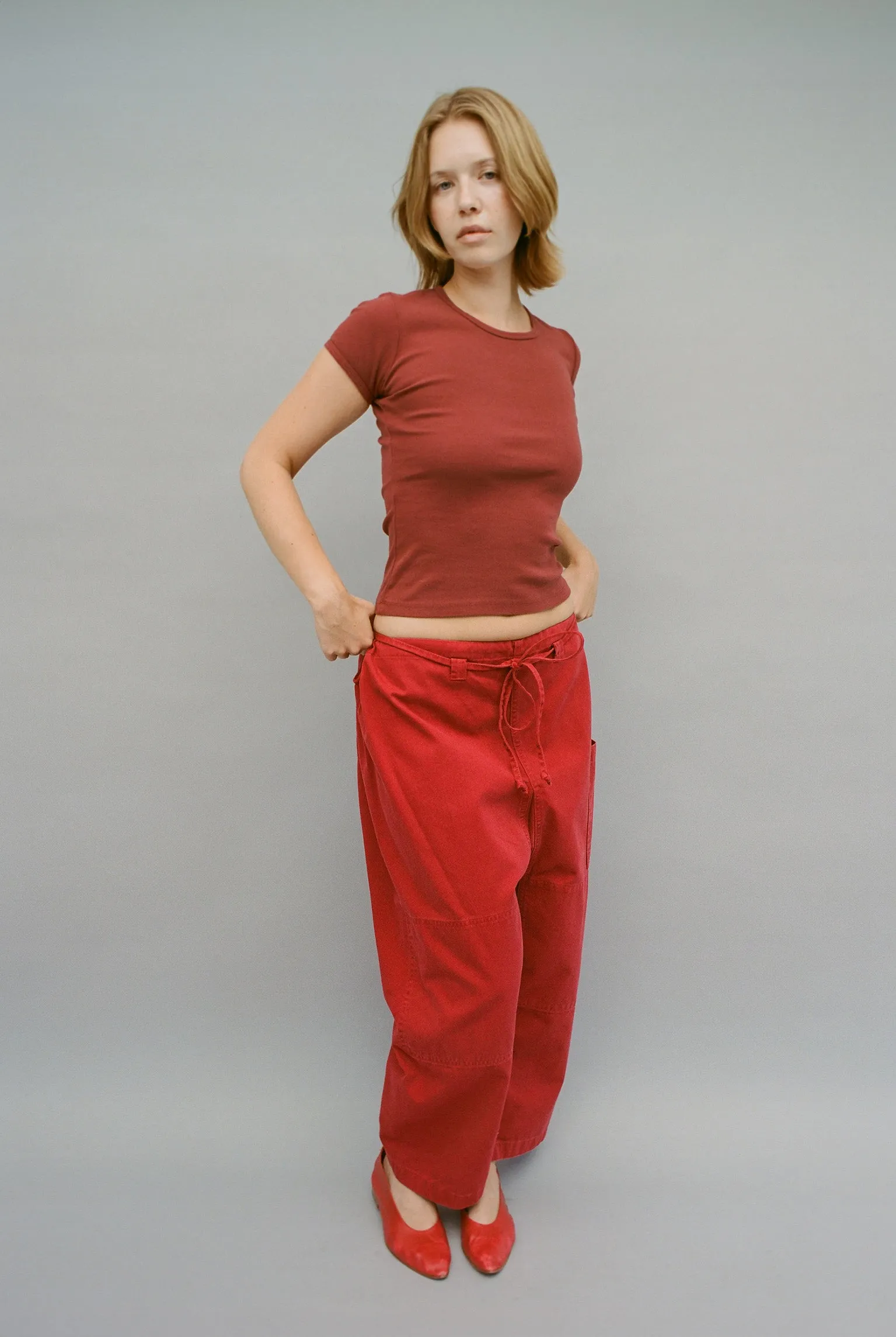 Bellevue Tee - Sangria sold by Gil Rodriguez product image thumbnail 4