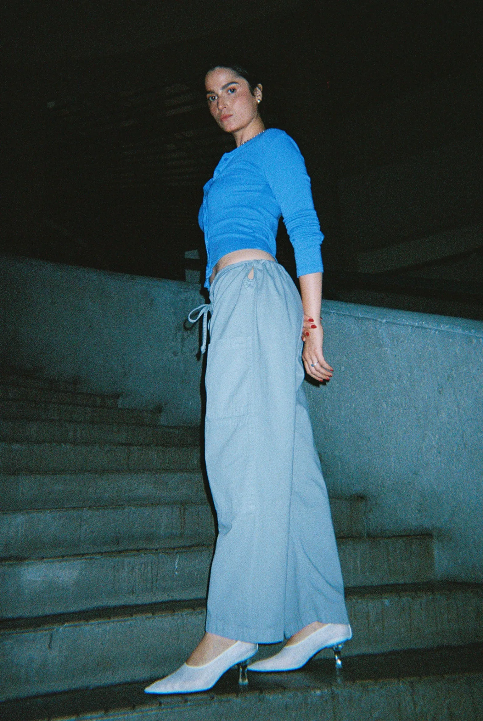 Sophie Cardigan - Violet Blue sold by Gil Rodriguez product image thumbnail 5