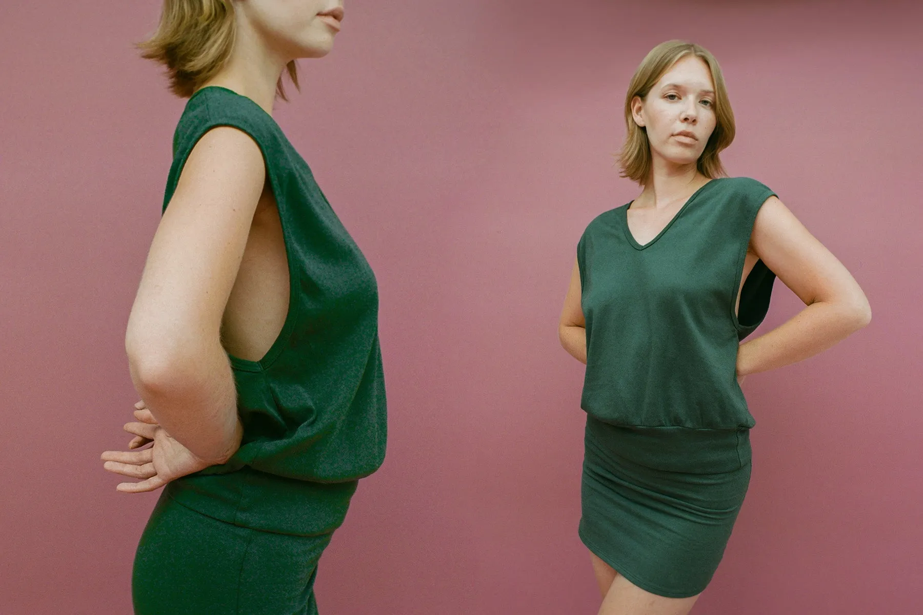 Billie Oversized Vest - Pine Grove sold by Gil Rodriguez product image thumbnail 3