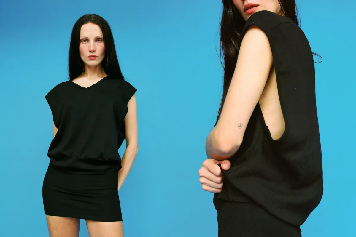 Billie Oversized Vest - Black sold by Gil Rodriguez