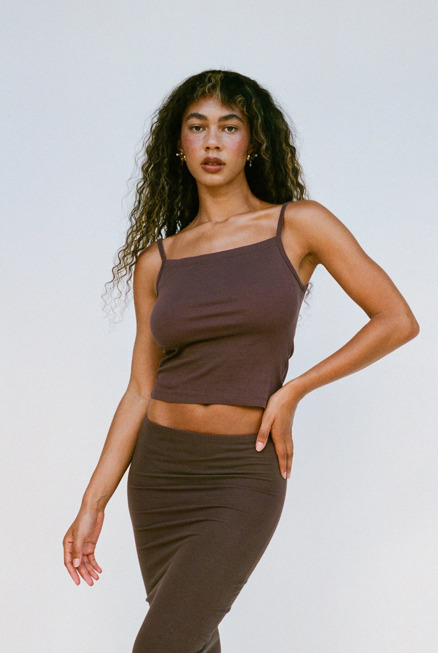 LaPointe Tank - Chocolate sold by Gil Rodriguez product image thumbnail 3