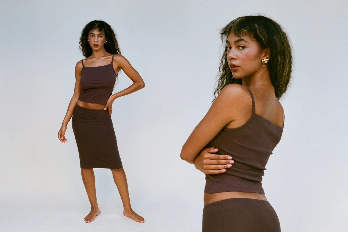 LaPointe Tank - Chocolate made by Gil Rodriguez