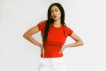 Bellevue Tee - Tomate sold by Gil Rodriguez