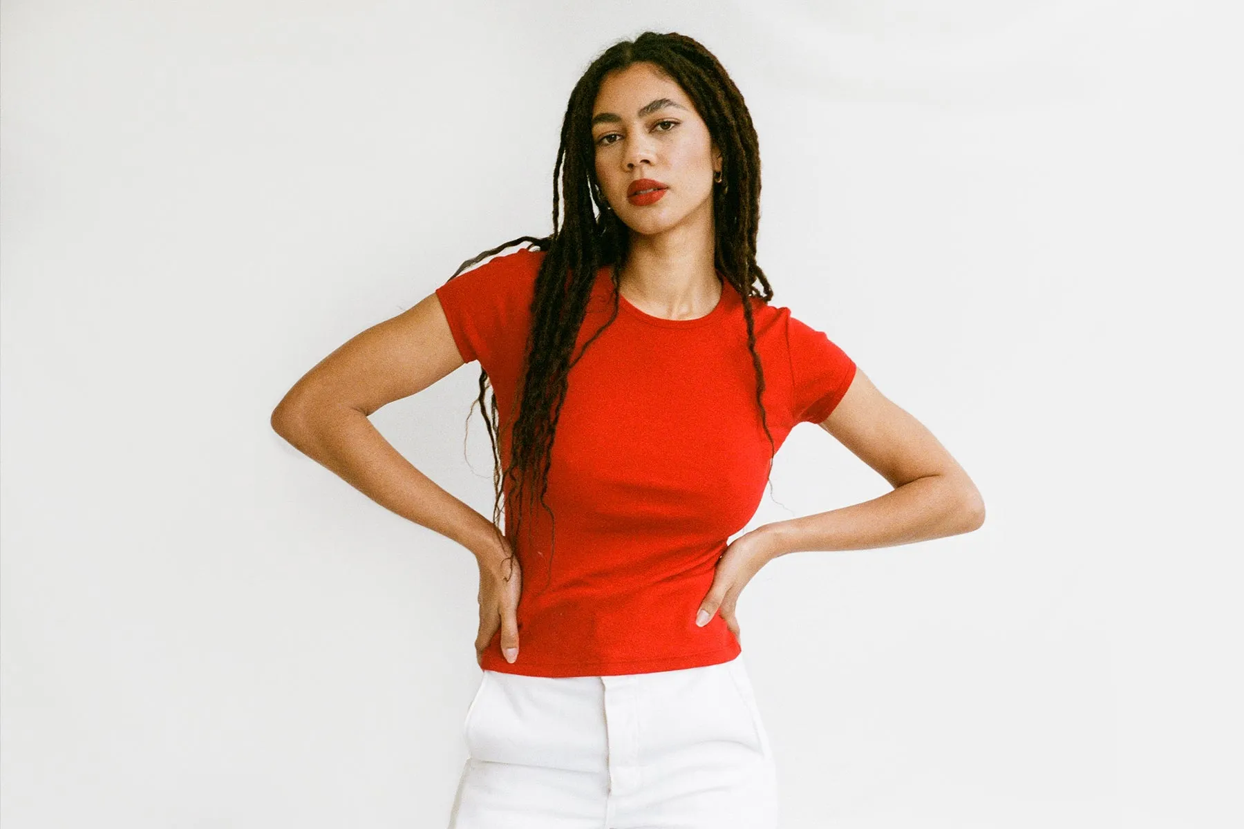 Bellevue Tee - Tomate sold by Gil Rodriguez product image thumbnail 2