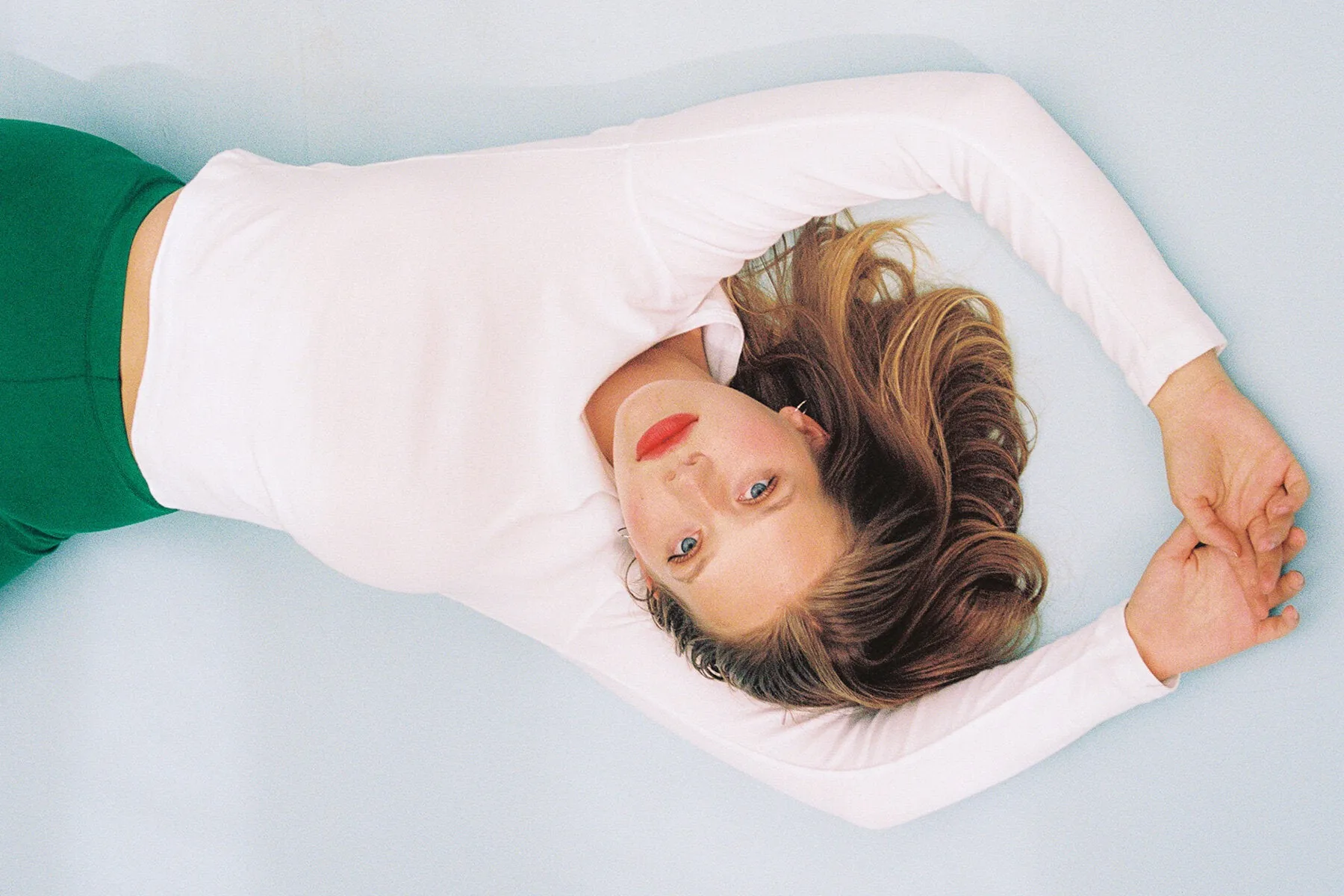 Long Sleeve Bellevue Tee - White sold by Gil Rodriguez
