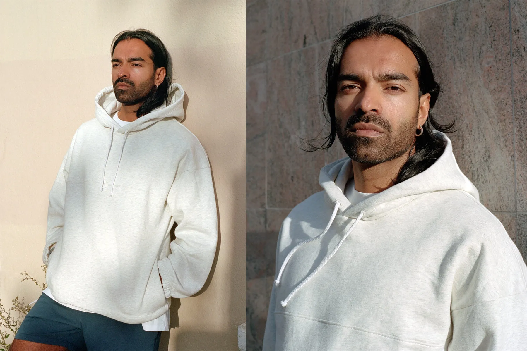 Sami Fleece Hoodie - Ash Grey sold by Gil Rodriguez product image thumbnail 2