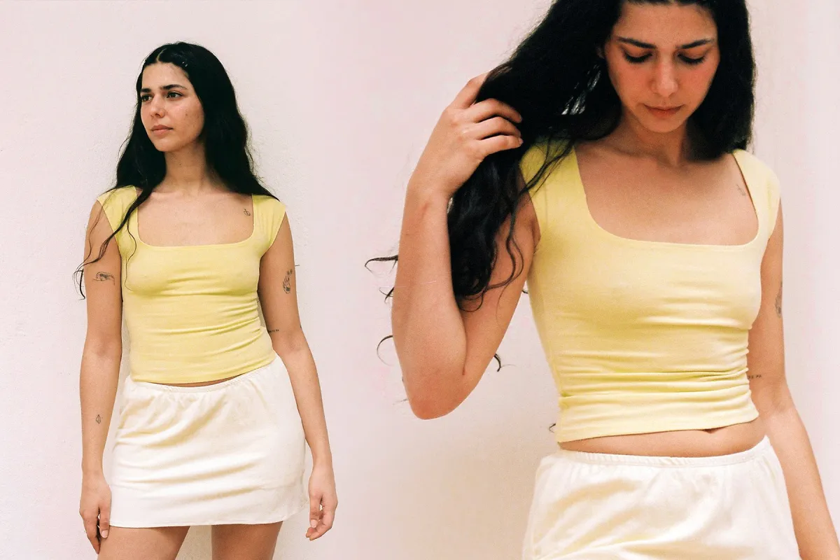 El Tigre Everyday Top - Custard sold by Gil Rodriguez