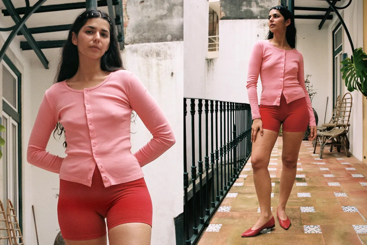 Sophie Cardigan - Sorbet sold by Gil Rodriguez