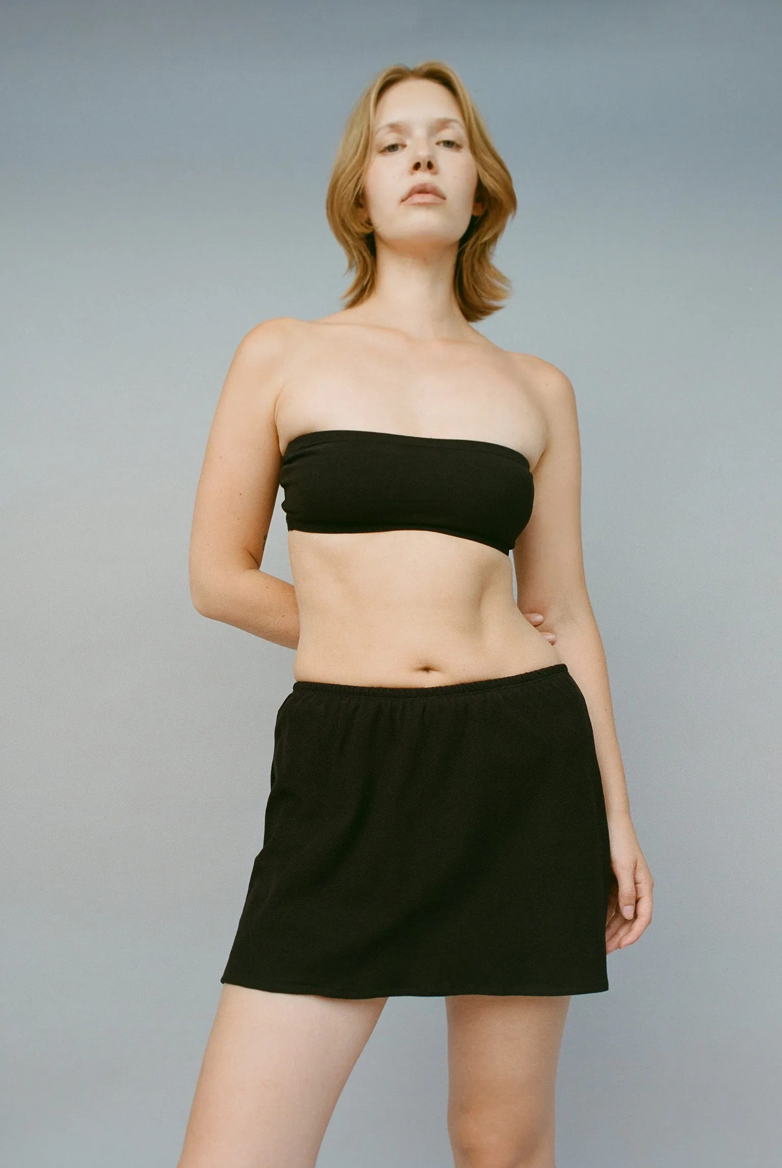 Barcelona Cotton Skort - Black sold by Gil Rodriguez product image thumbnail 4