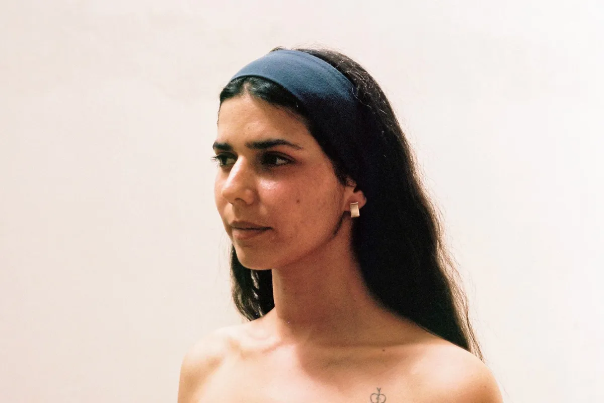 Stretch Headband - Blueberry sold by Gil Rodriguez