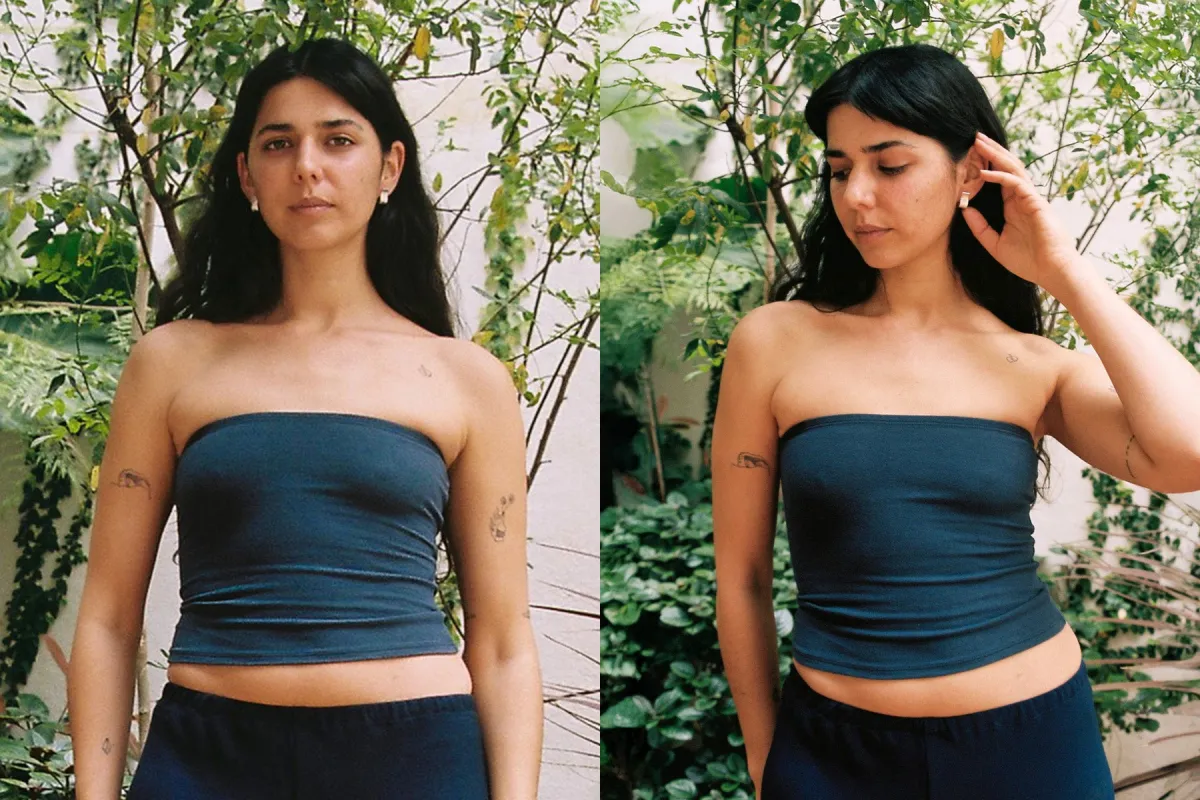 Tube Convertible Top - Blueberry sold by Gil Rodriguez