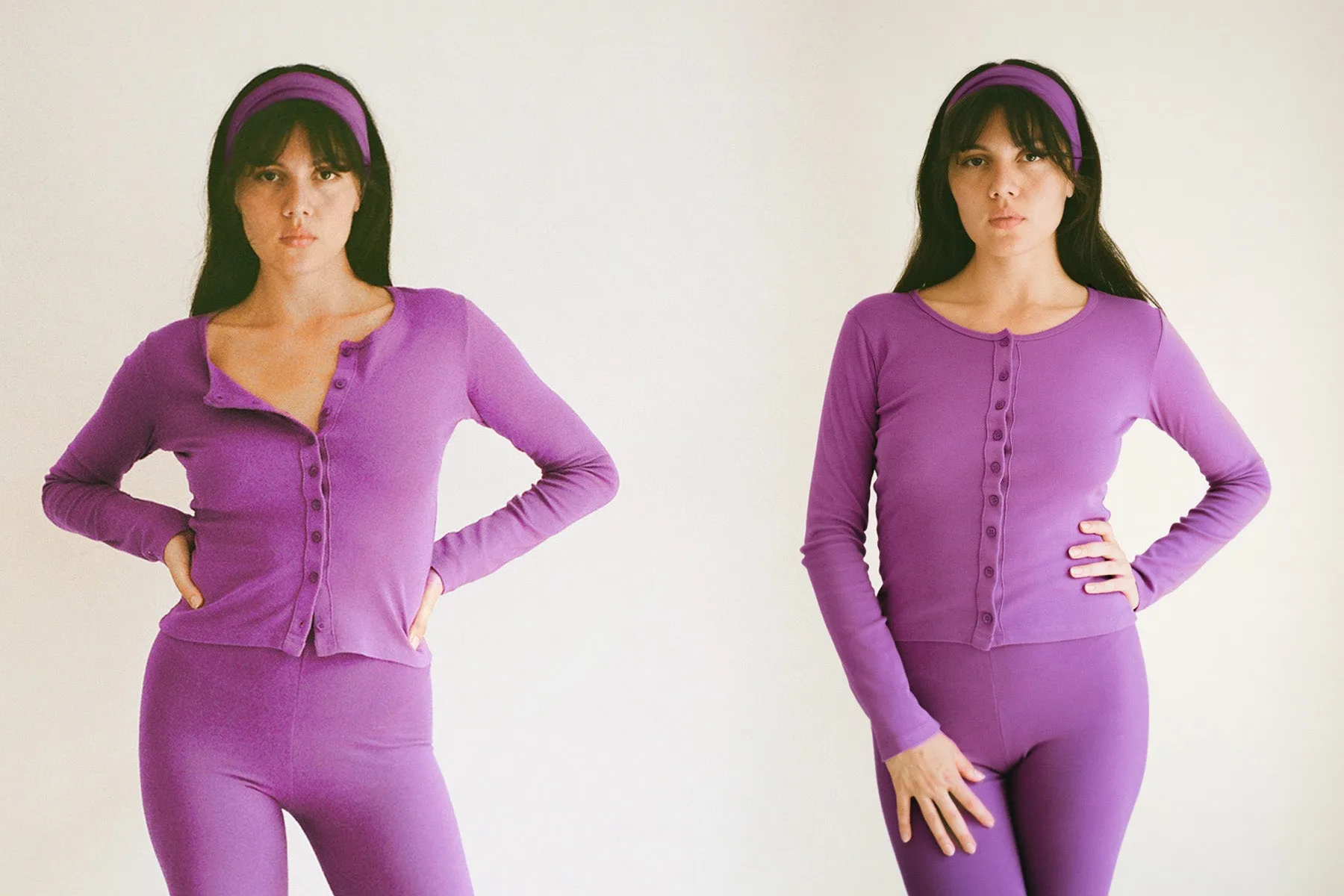 Sophie Cardigan - Fig sold by Gil Rodriguez