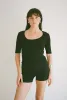 Celine Half-Sleeve Top - Black sold by Gil Rodriguez