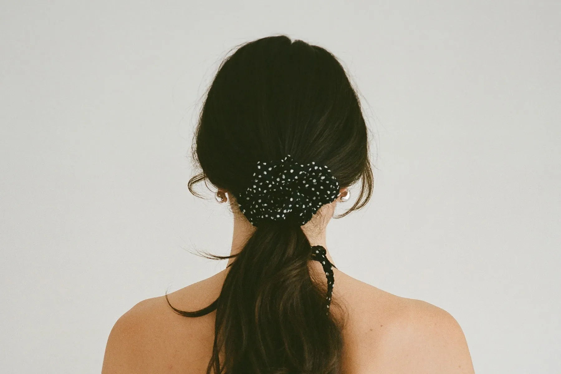 Crinkle Scrunchie - Polka Dot sold by Gil Rodriguez product image thumbnail 2