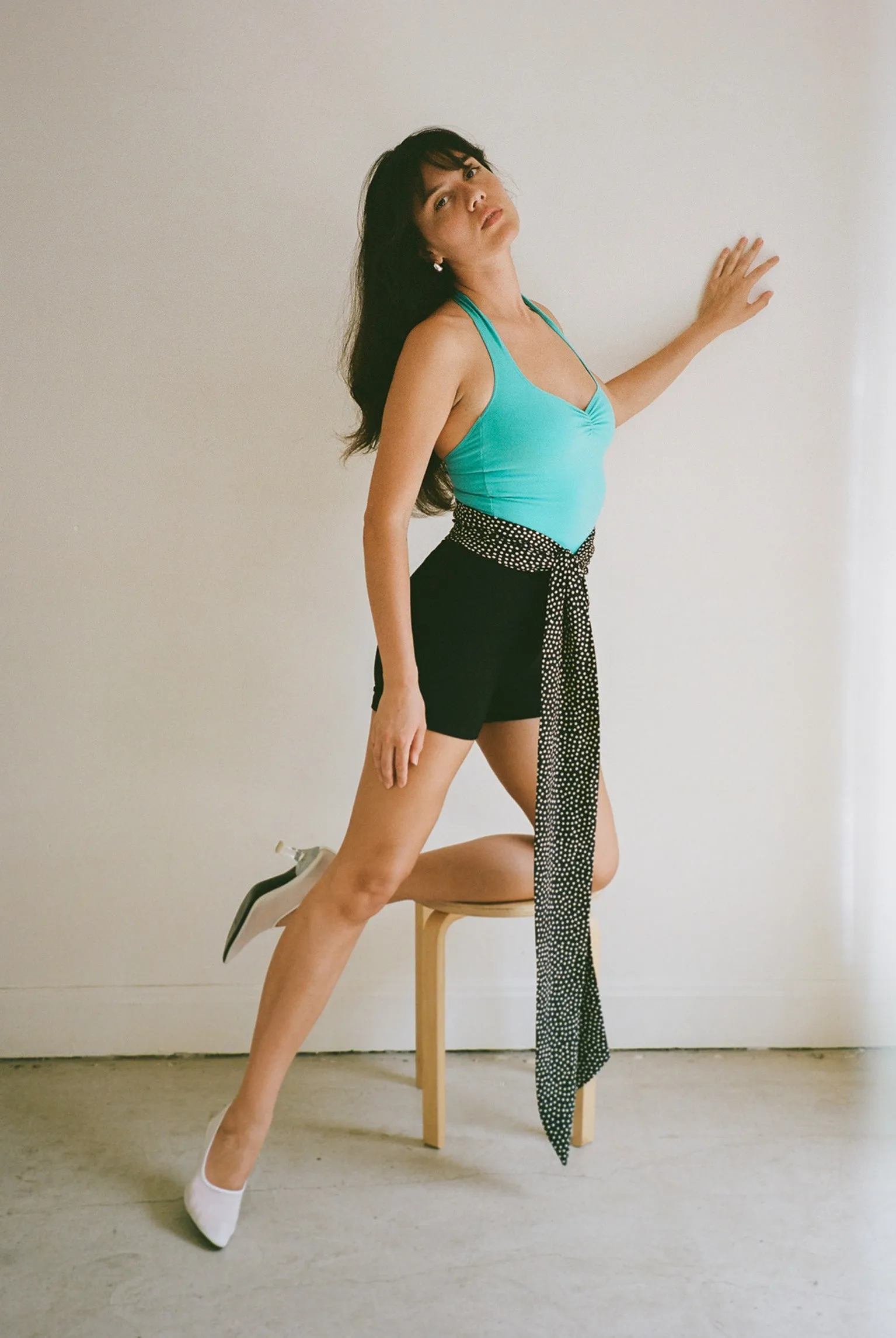 Corazon Halter Top - Aqua sold by Gil Rodriguez product image thumbnail 5