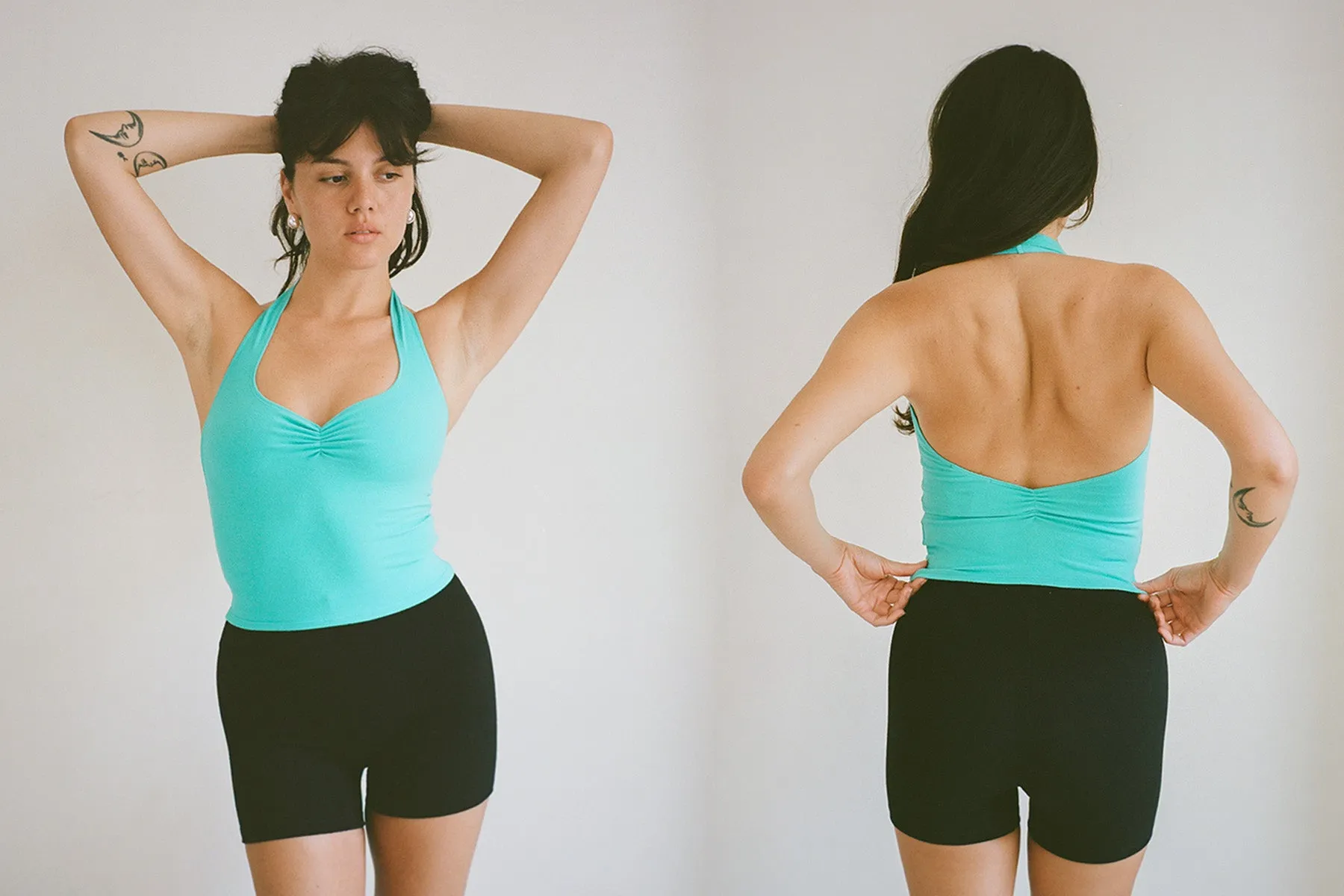 Corazon Halter Top - Aqua sold by Gil Rodriguez