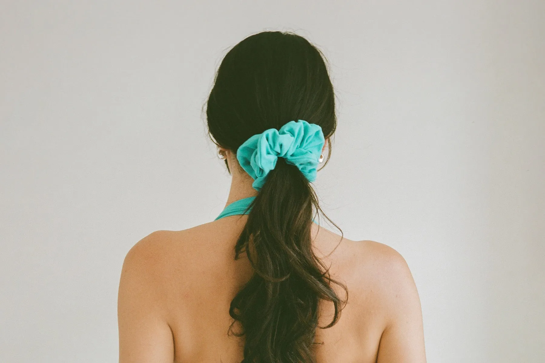 Classic Scrunchie - Aqua sold by Gil Rodriguez product image thumbnail 2