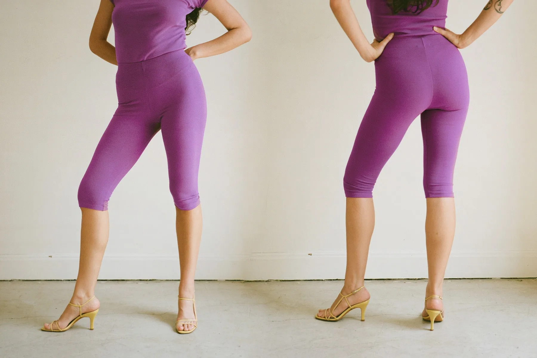 Capri Legging - Fig sold by Gil Rodriguez