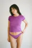 Bellevue Tee - Fig sold by Gil Rodriguez