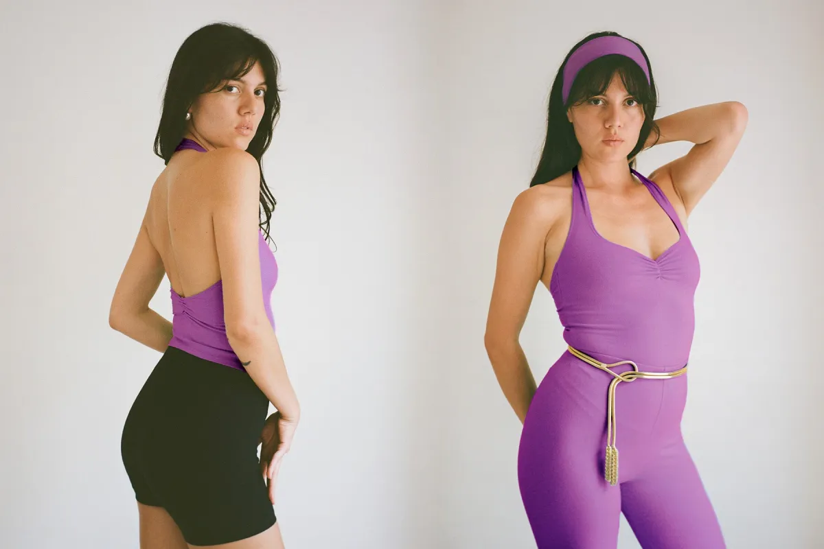 Corazon Halter Top - Fig sold by Gil Rodriguez