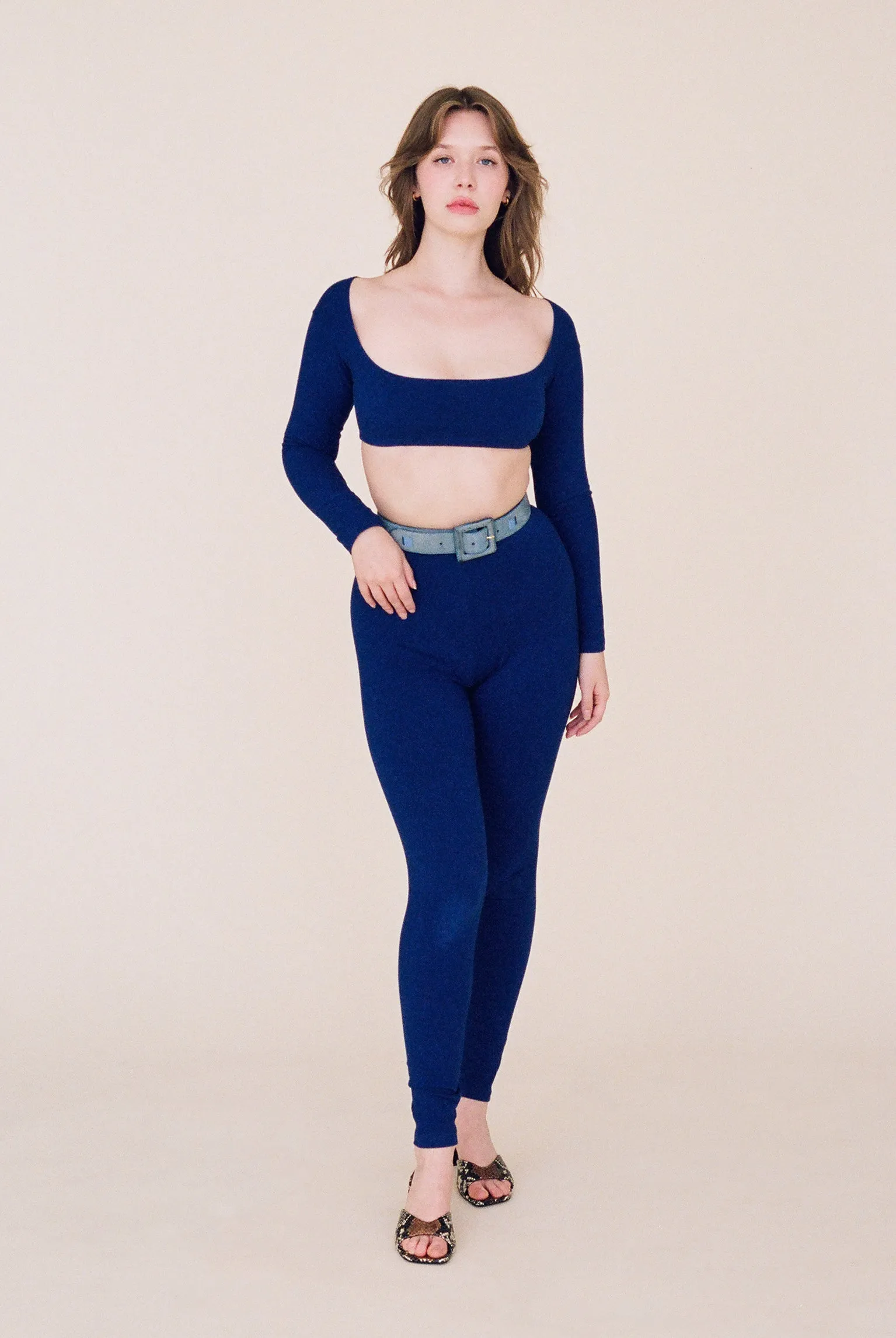 Benton Legging - Lapis sold by Gil Rodriguez product image thumbnail 3
