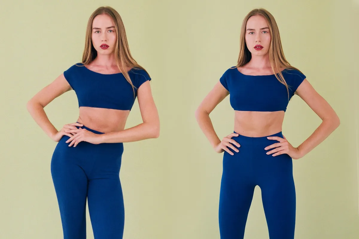 Salinas Crop Top - Lapis sold by Gil Rodriguez