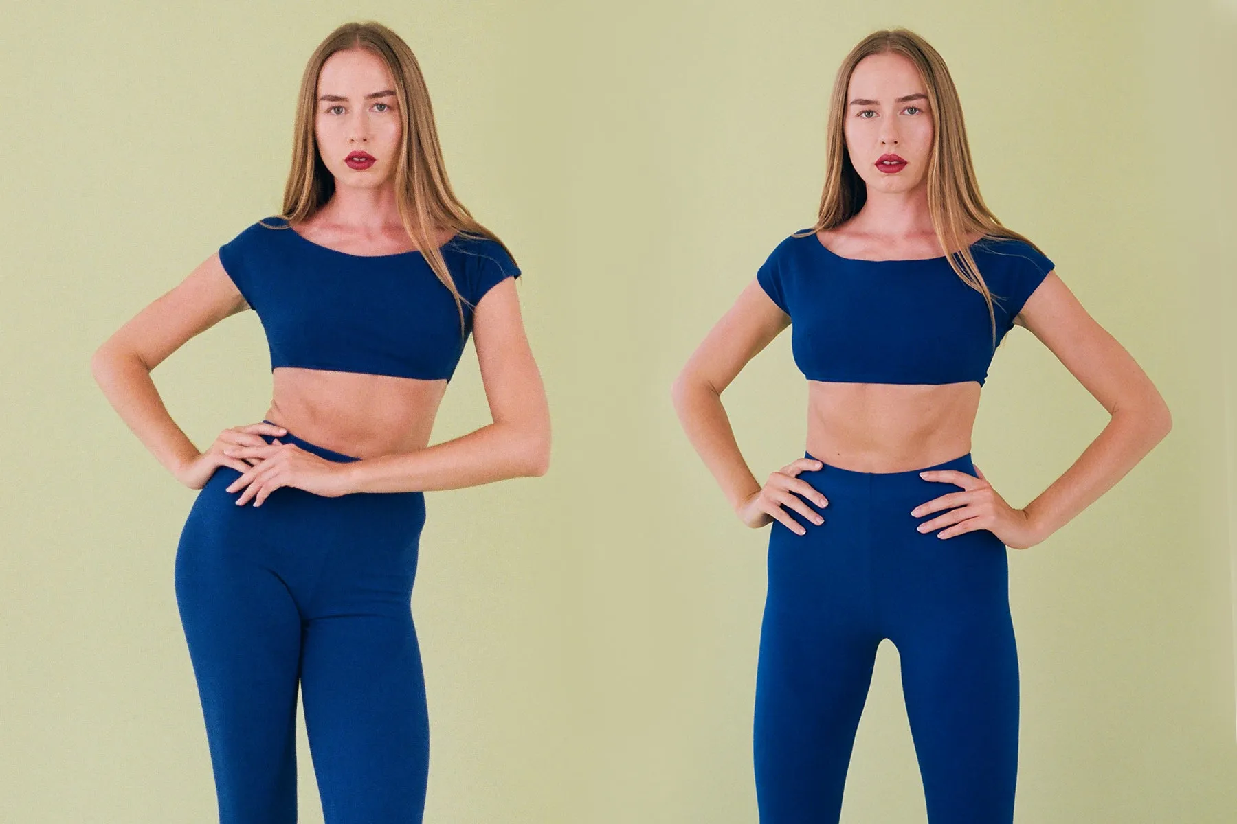 Salinas Crop Top - Lapis sold by Gil Rodriguez