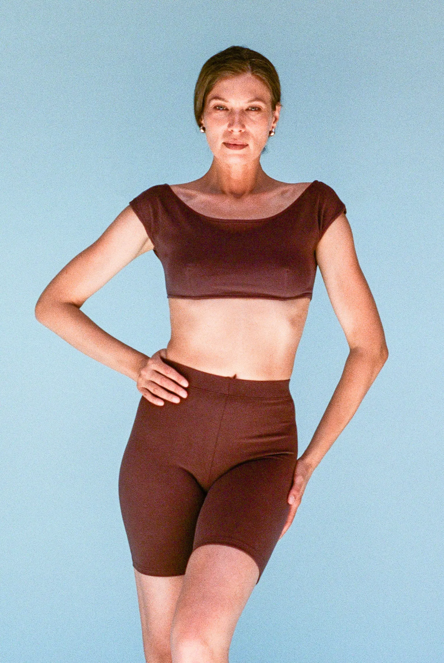 Salinas Crop Top - Chocolate sold by Gil Rodriguez product image thumbnail 4