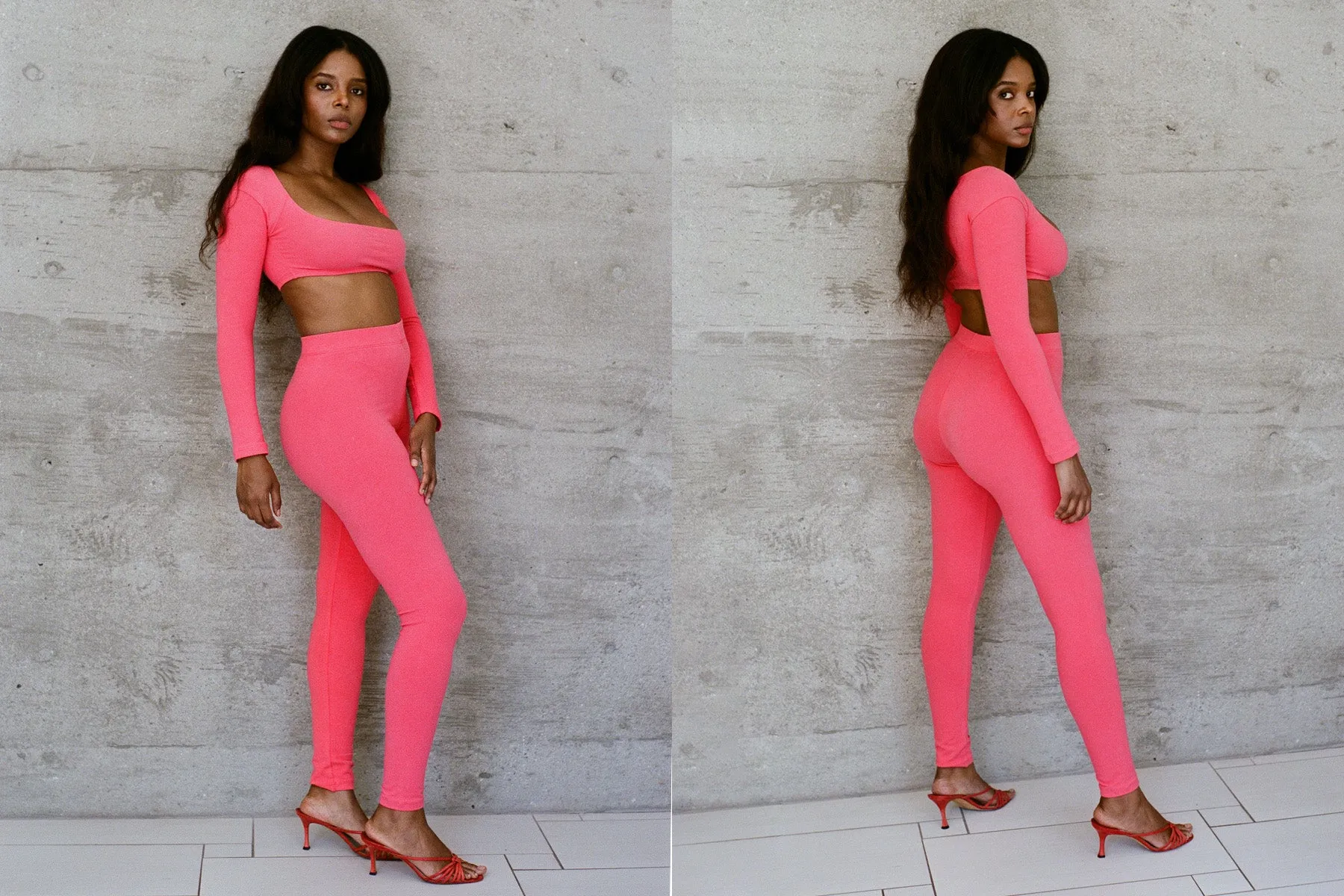 Benton Legging - Hibiscus sold by Gil Rodriguez product image thumbnail 2