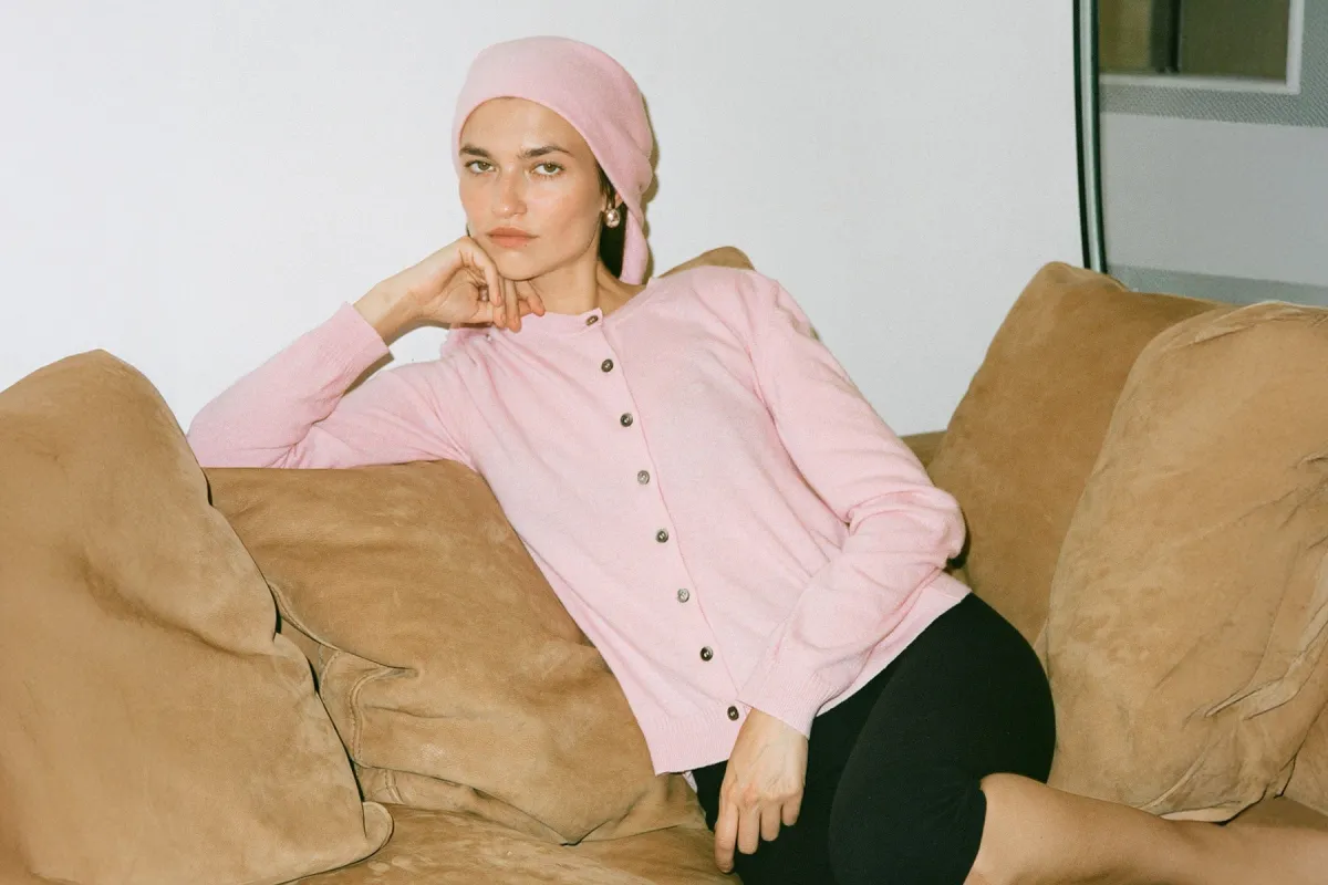 Tricot x Gil Rodriguez Cashmere Cardigan - Rosa made by Gil Rodriguez