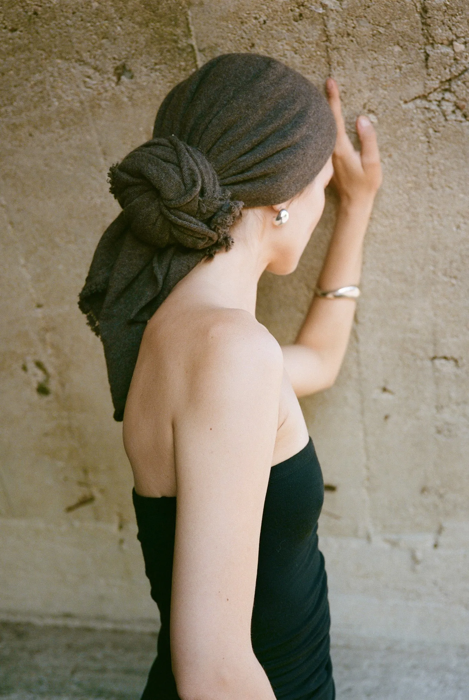 Tricot x Gil Rodriguez Cashmere Bandana - Marmotta sold by Gil Rodriguez product image thumbnail 4