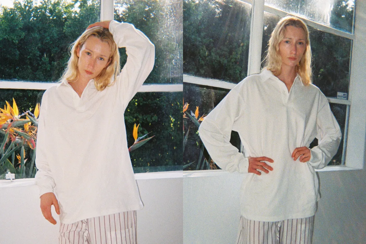 Lauren Collared Shirt - White sold by Gil Rodriguez