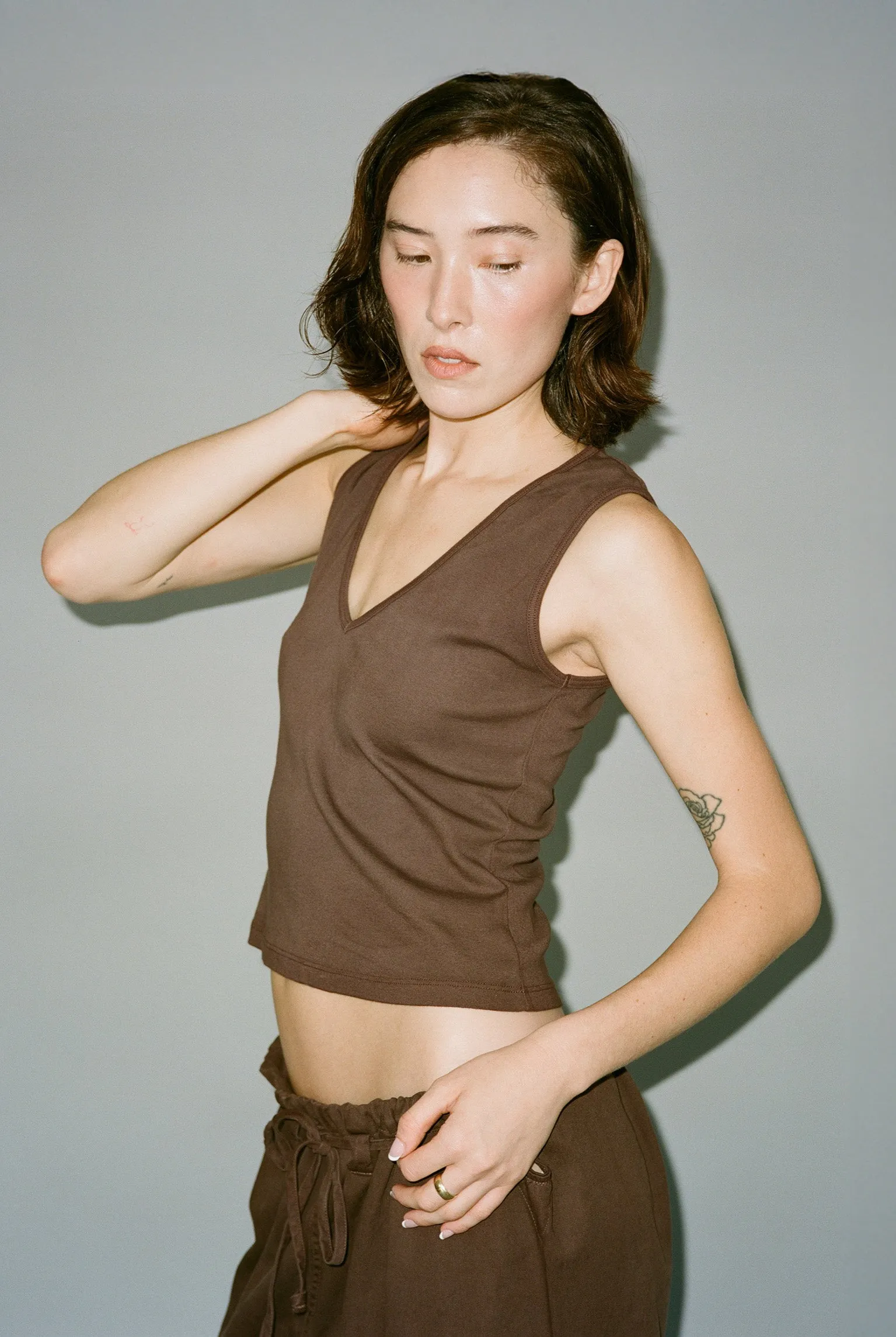 Carrie Tank - Chocolate sold by Gil Rodriguez product image thumbnail 4